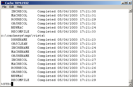 pic 20 - STATUS of SYSCONV