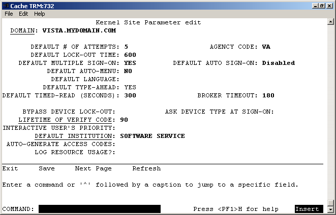 pic 27 - Kernel Parameters