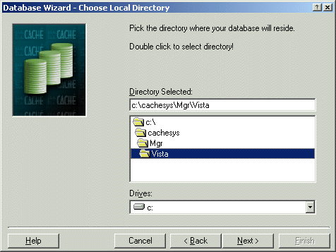 pic 3 - Select Vista Directory