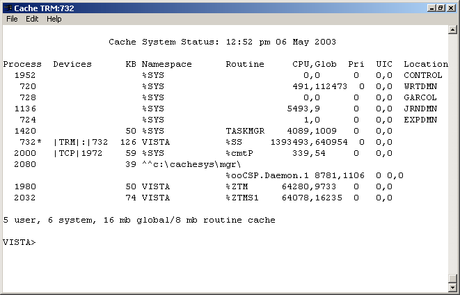 pic 31 - System Status with TM